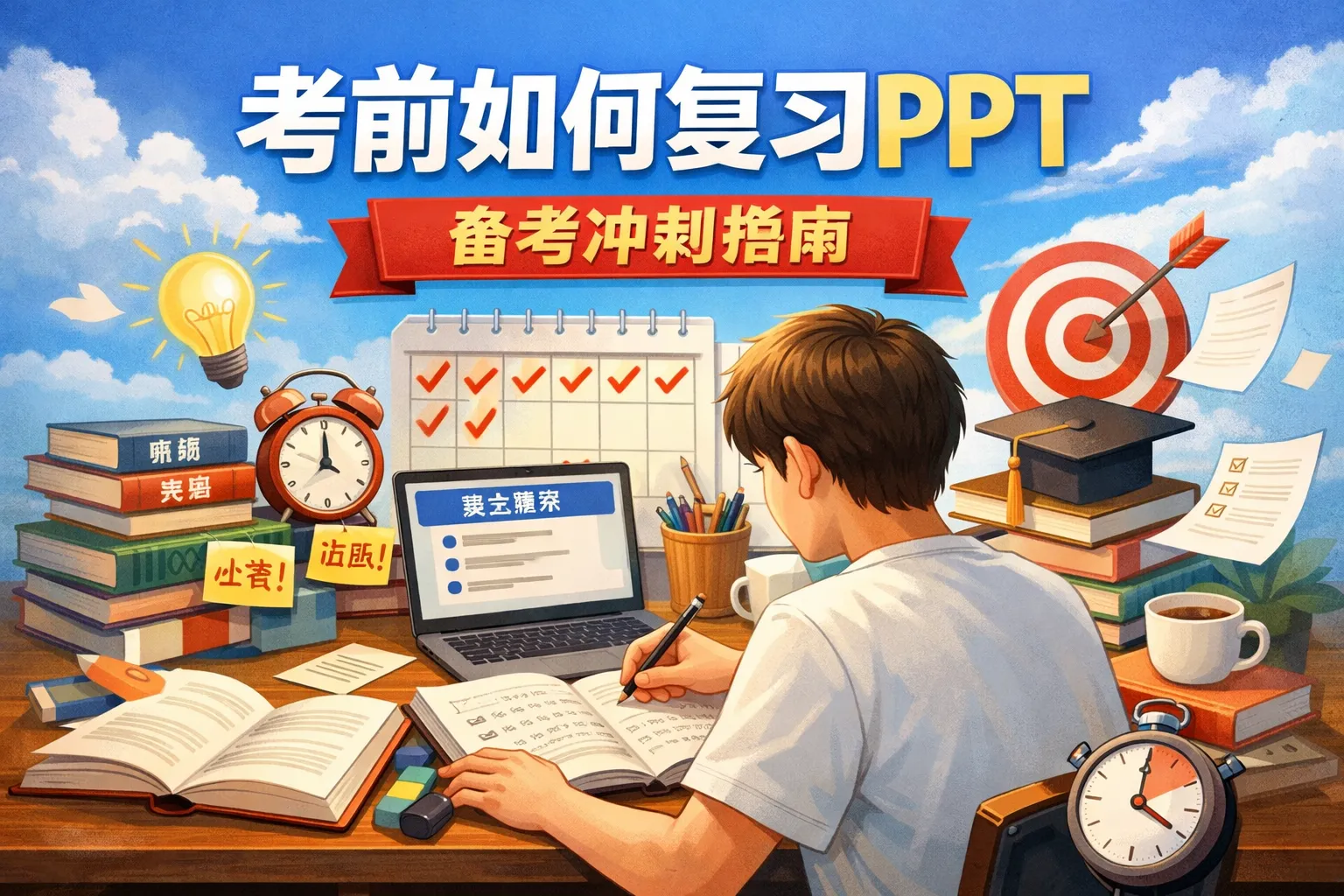 考前如何复习ppt