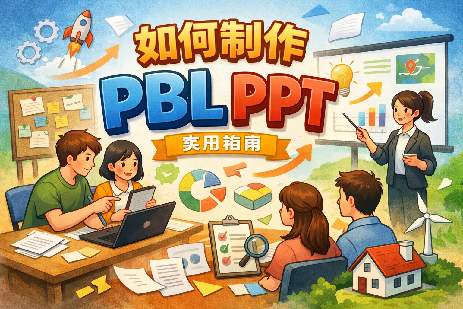 如何制作pbl ppt