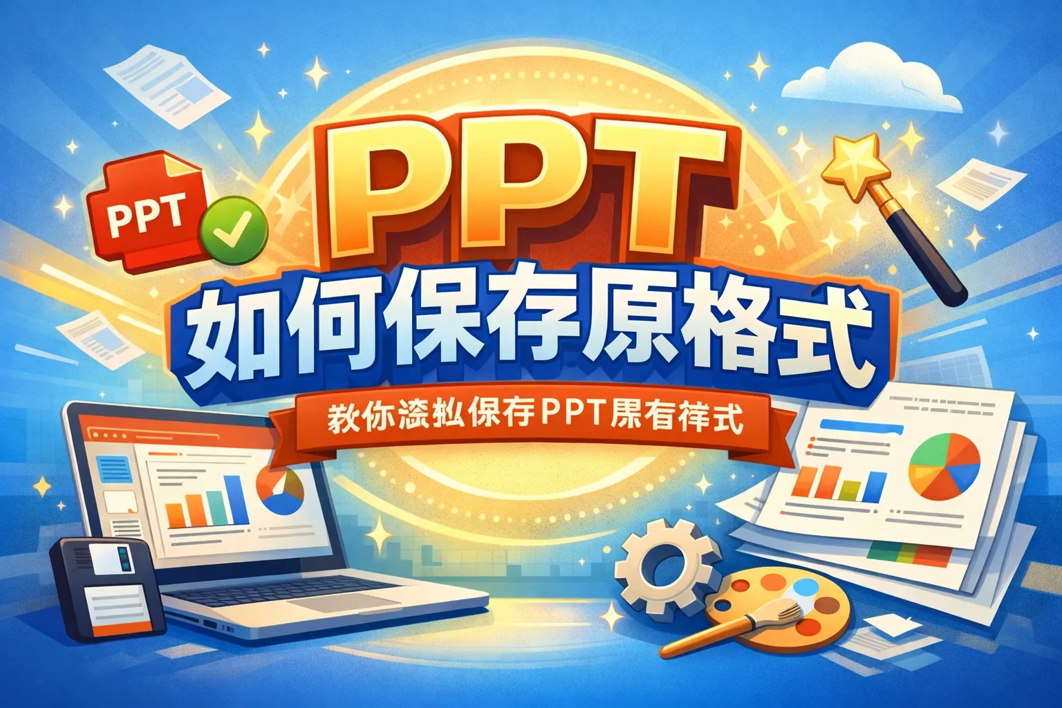 ppt如何保存原格式