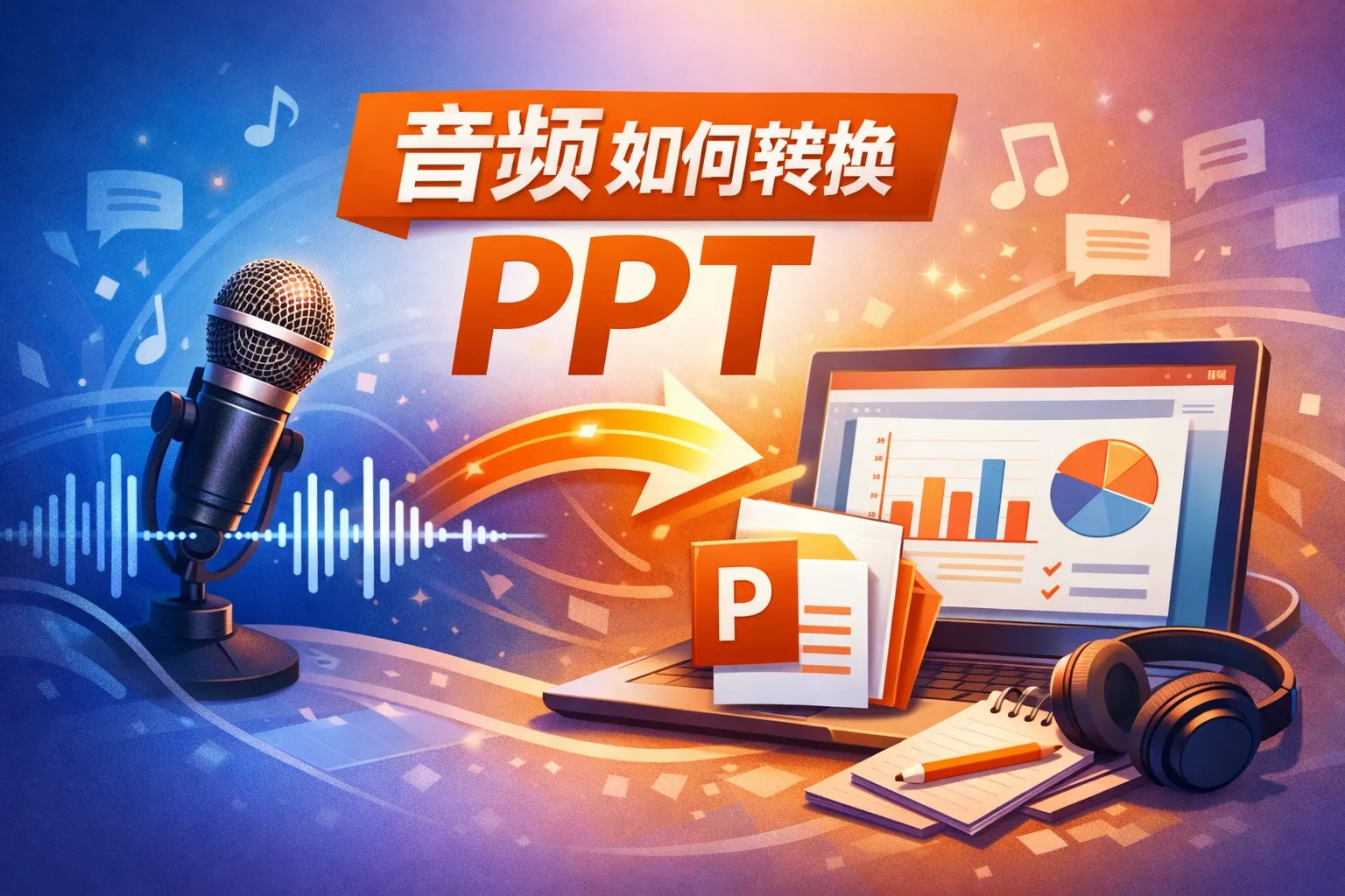 音频如何转换ppt