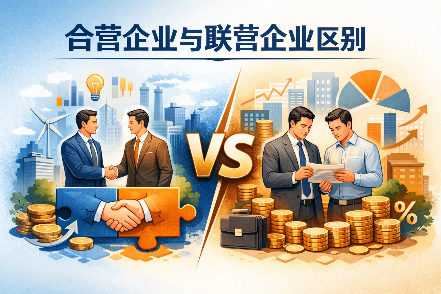 合营企业与联营企业区别