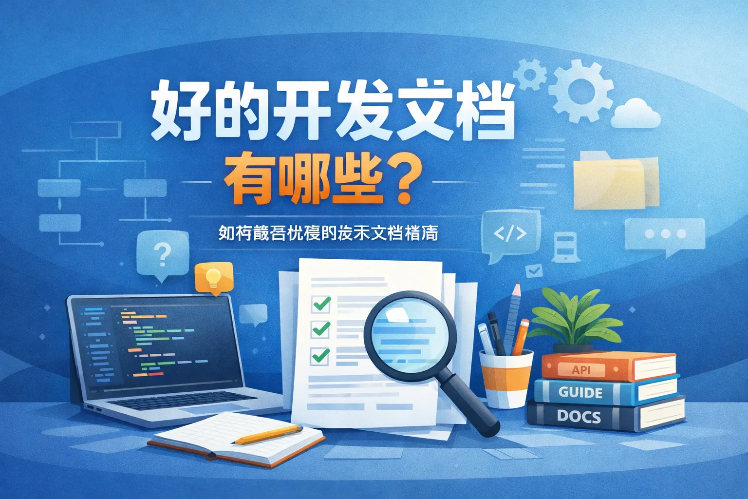 好的开发文档有哪些