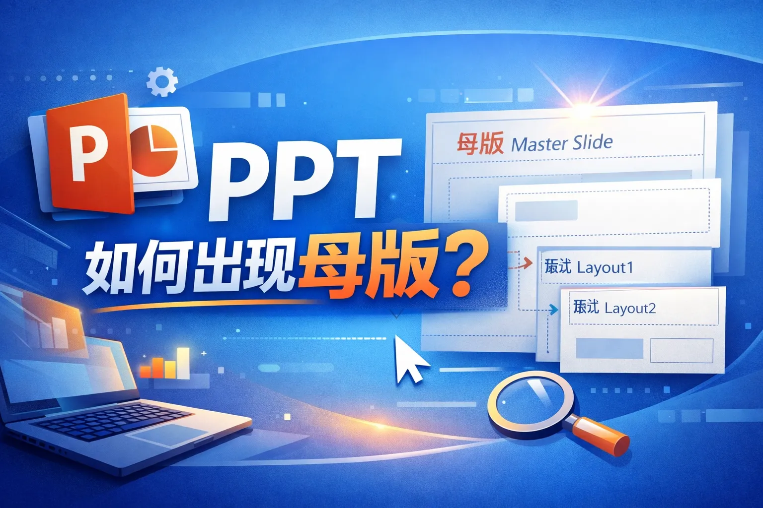 ppt如何出现母版