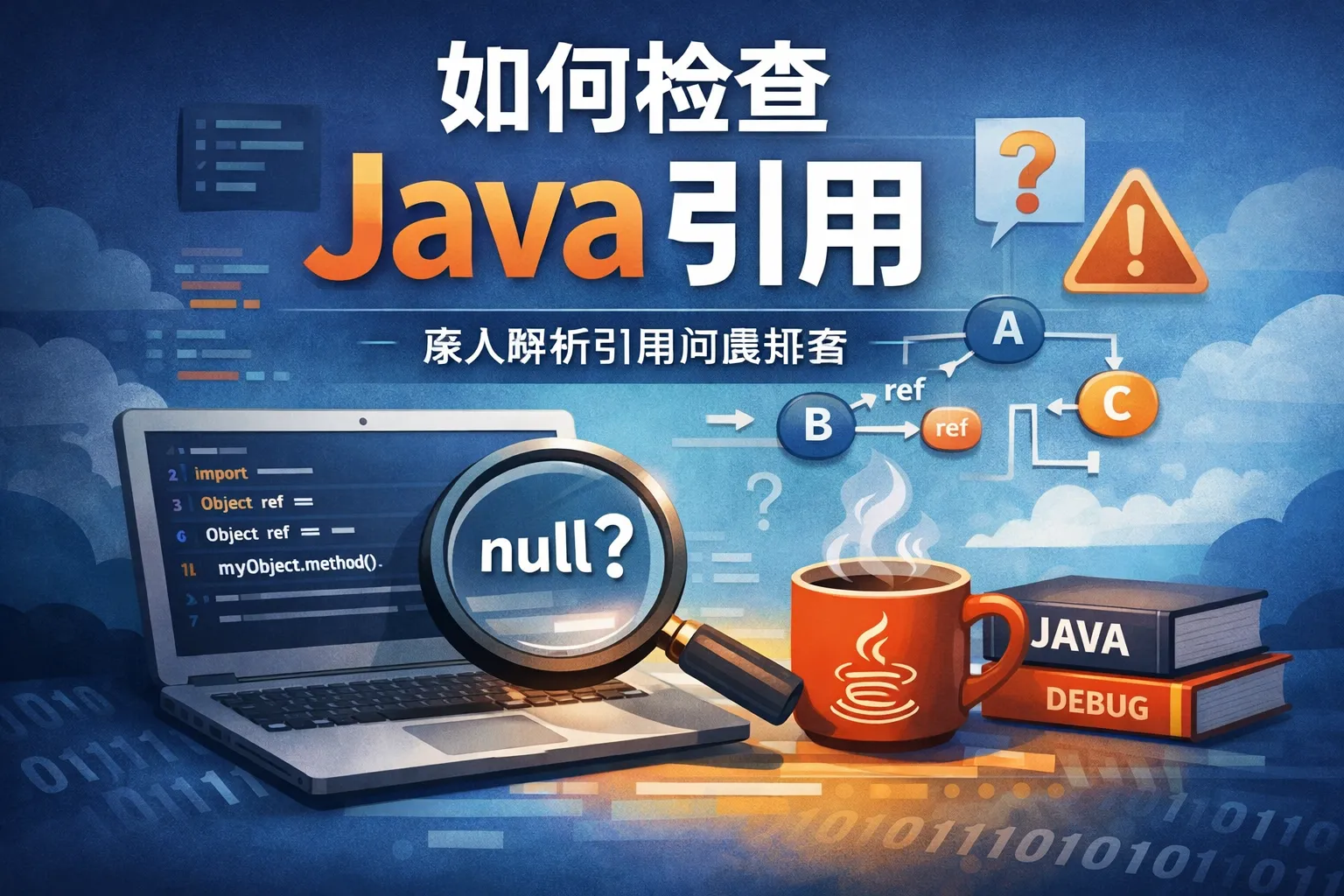 如何检查java引用