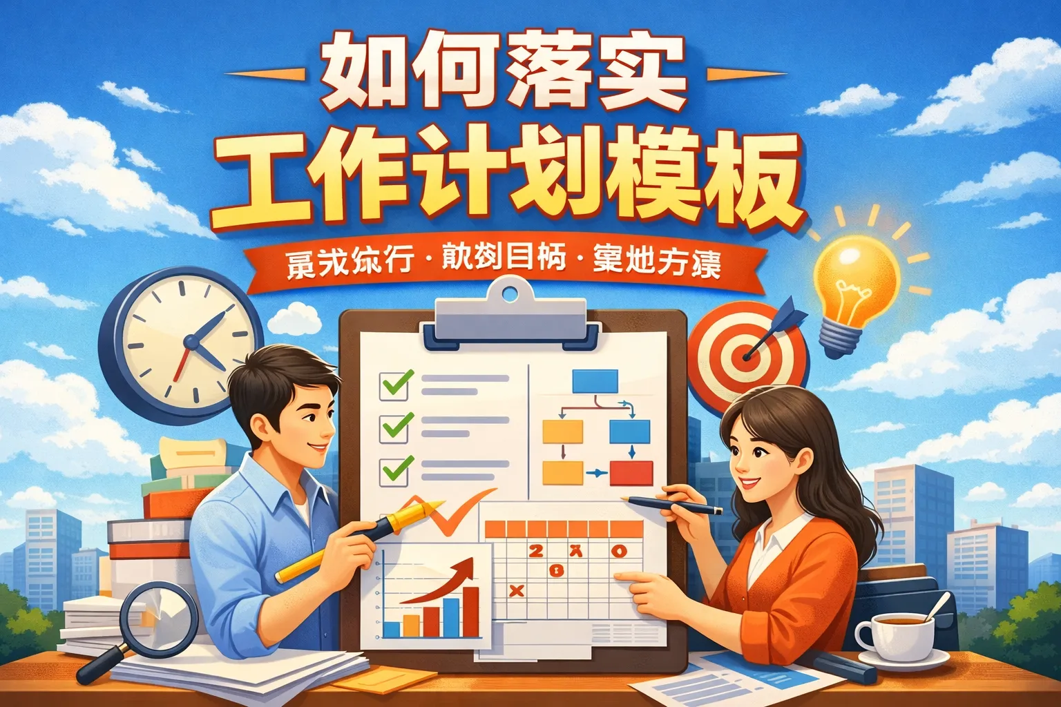 如何落实工作计划模板