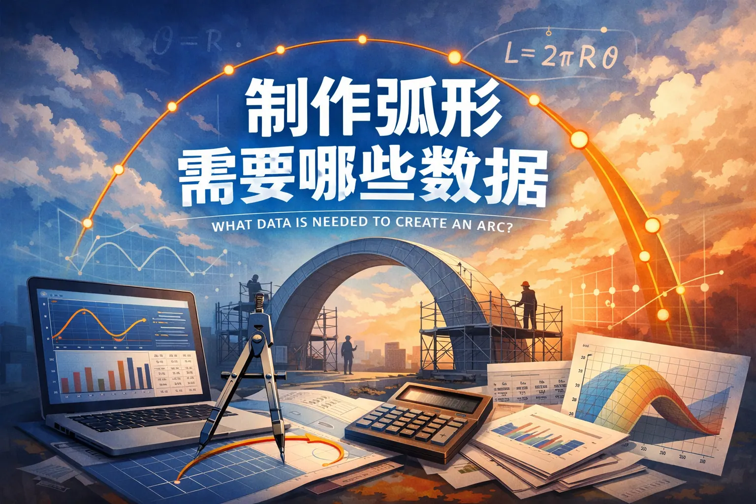 制作弧形需要哪些数据