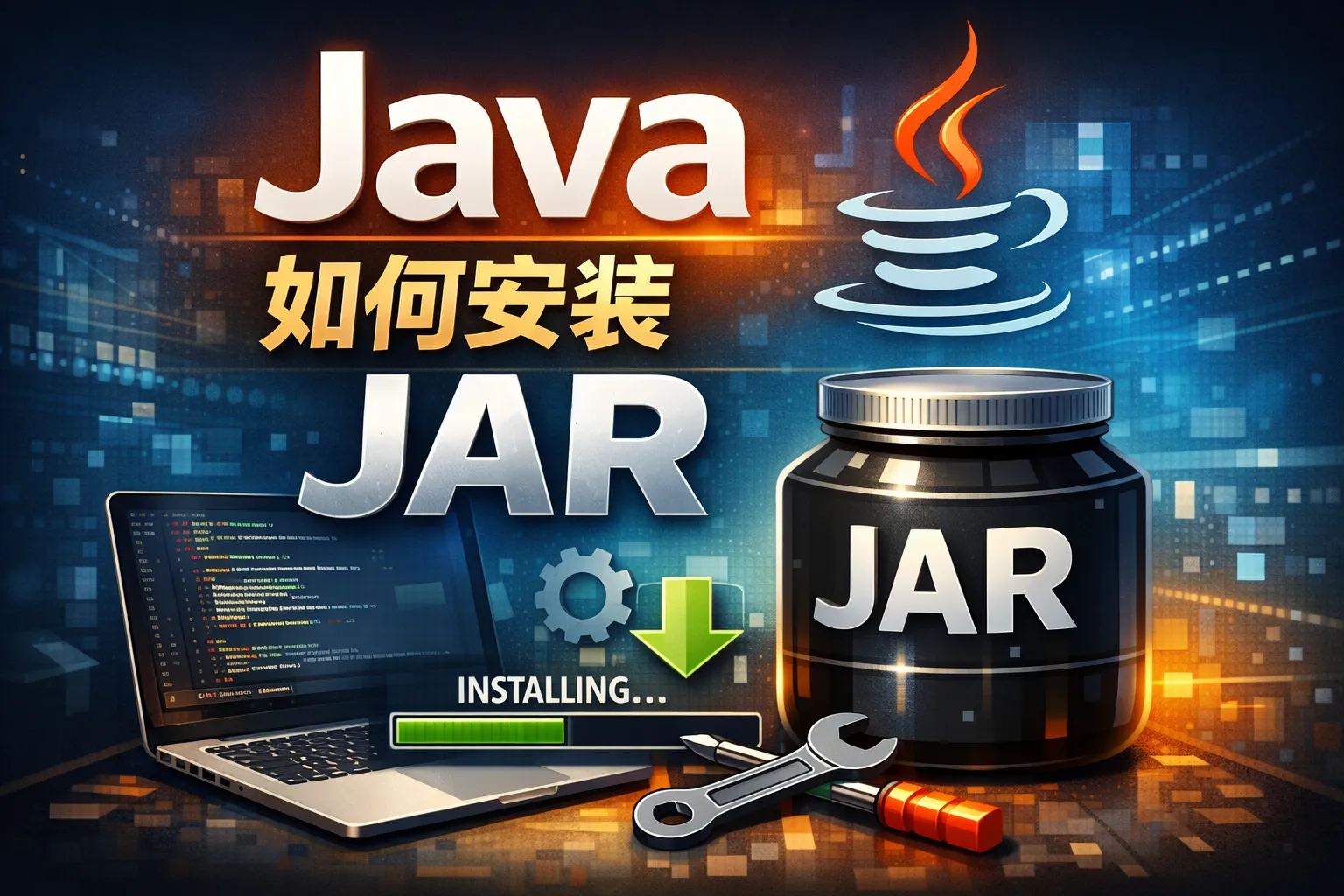 java如何安装jar