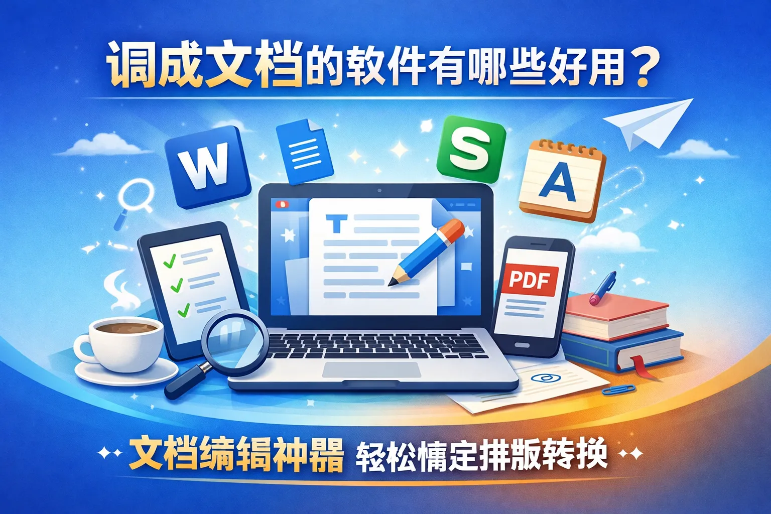 调成文档的软件有哪些好用