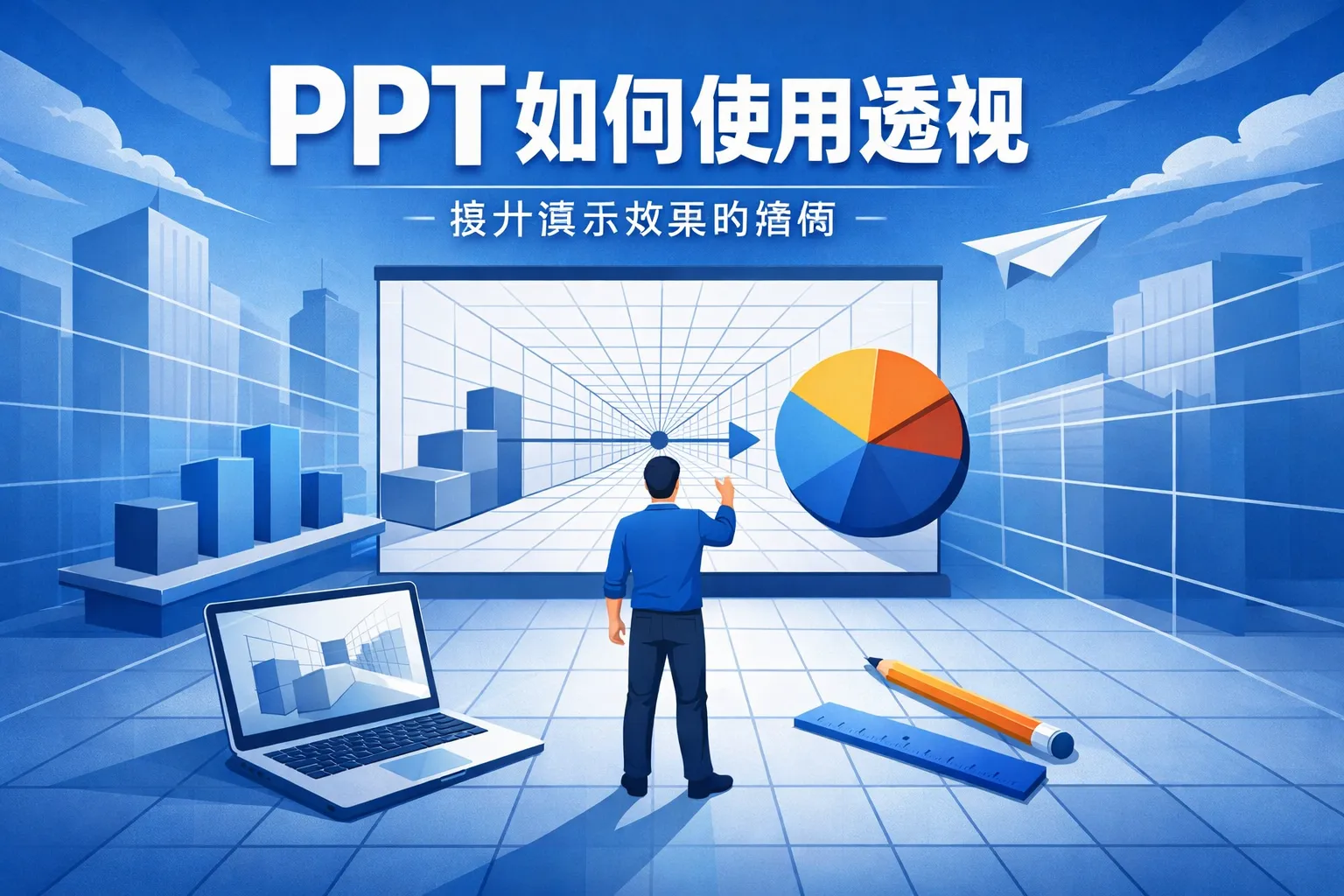 ppt如何使用透视