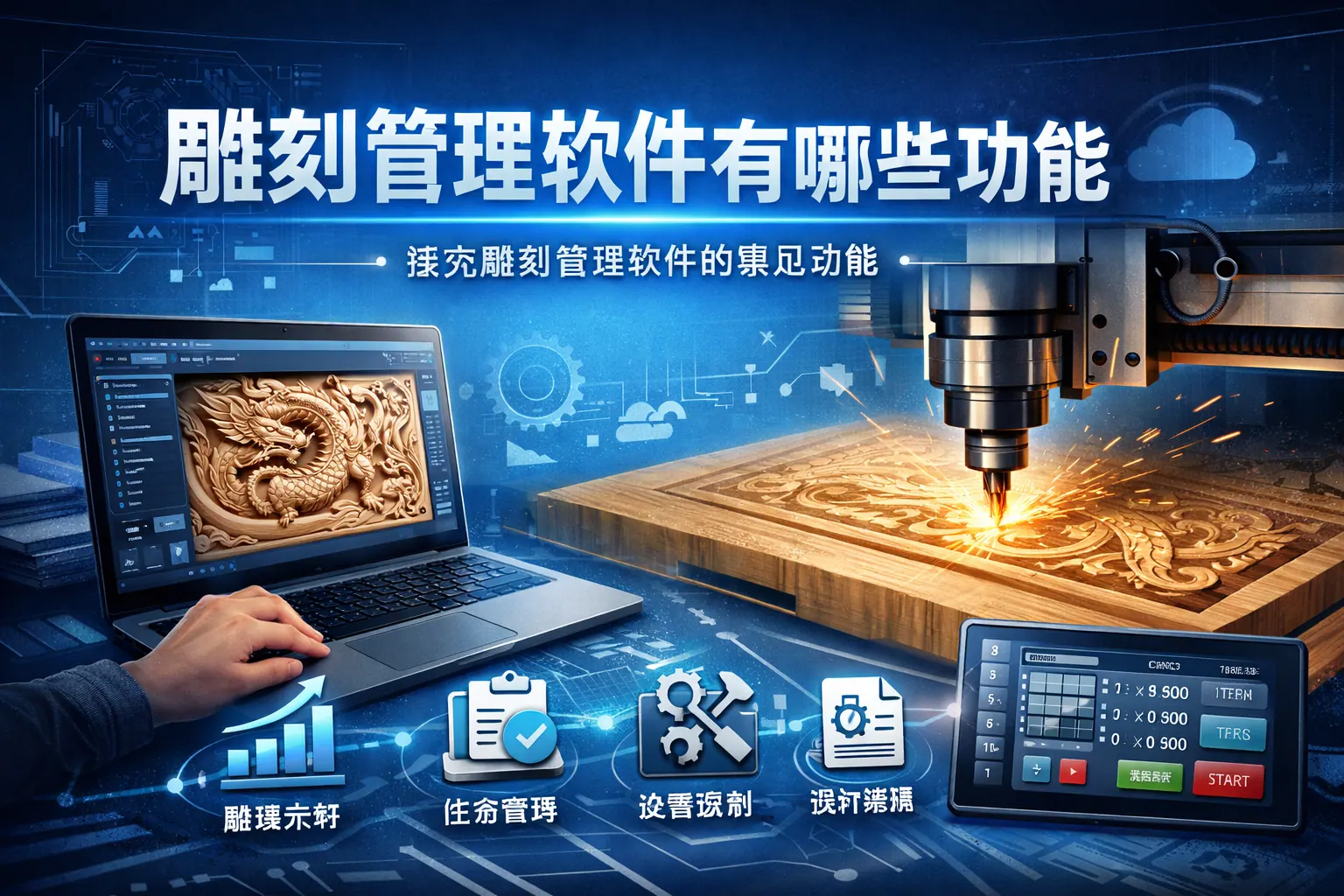 雕刻管理软件有哪些功能