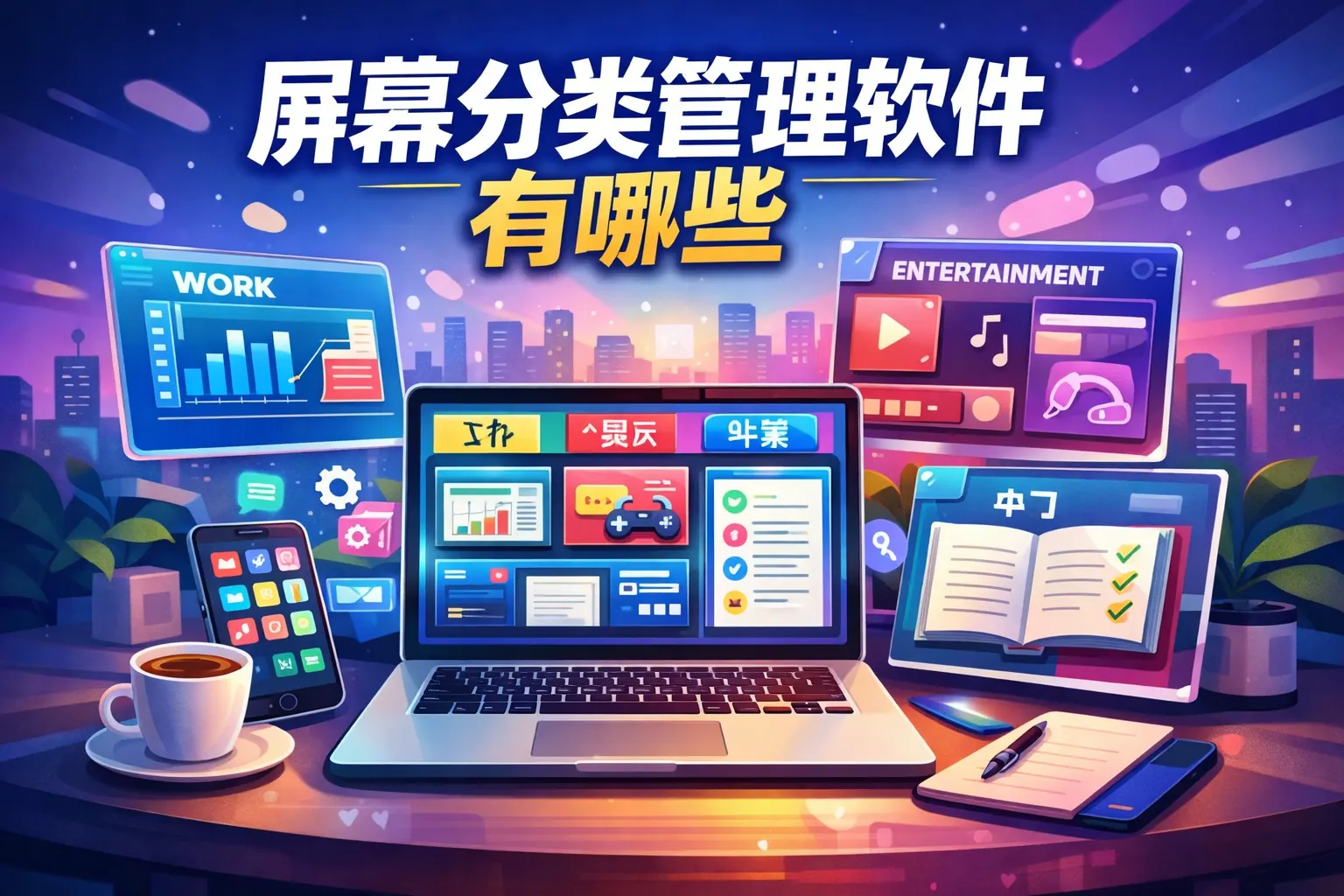 屏幕分类管理软件有哪些