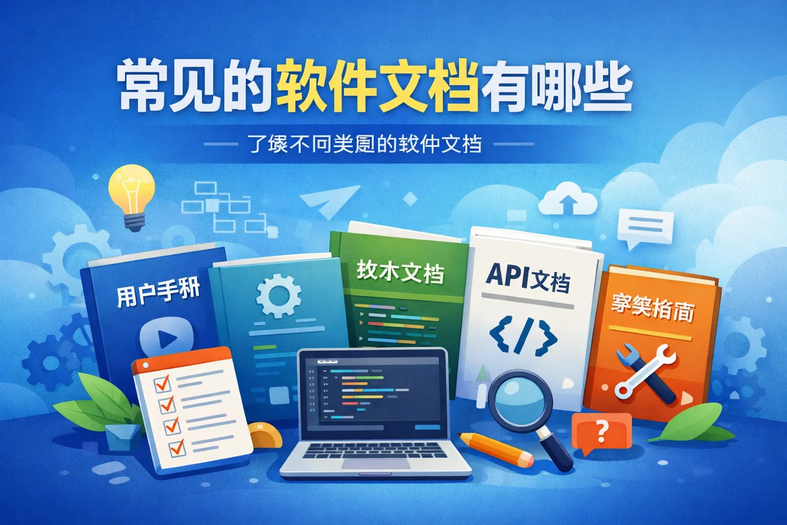常见的软件文档有哪些