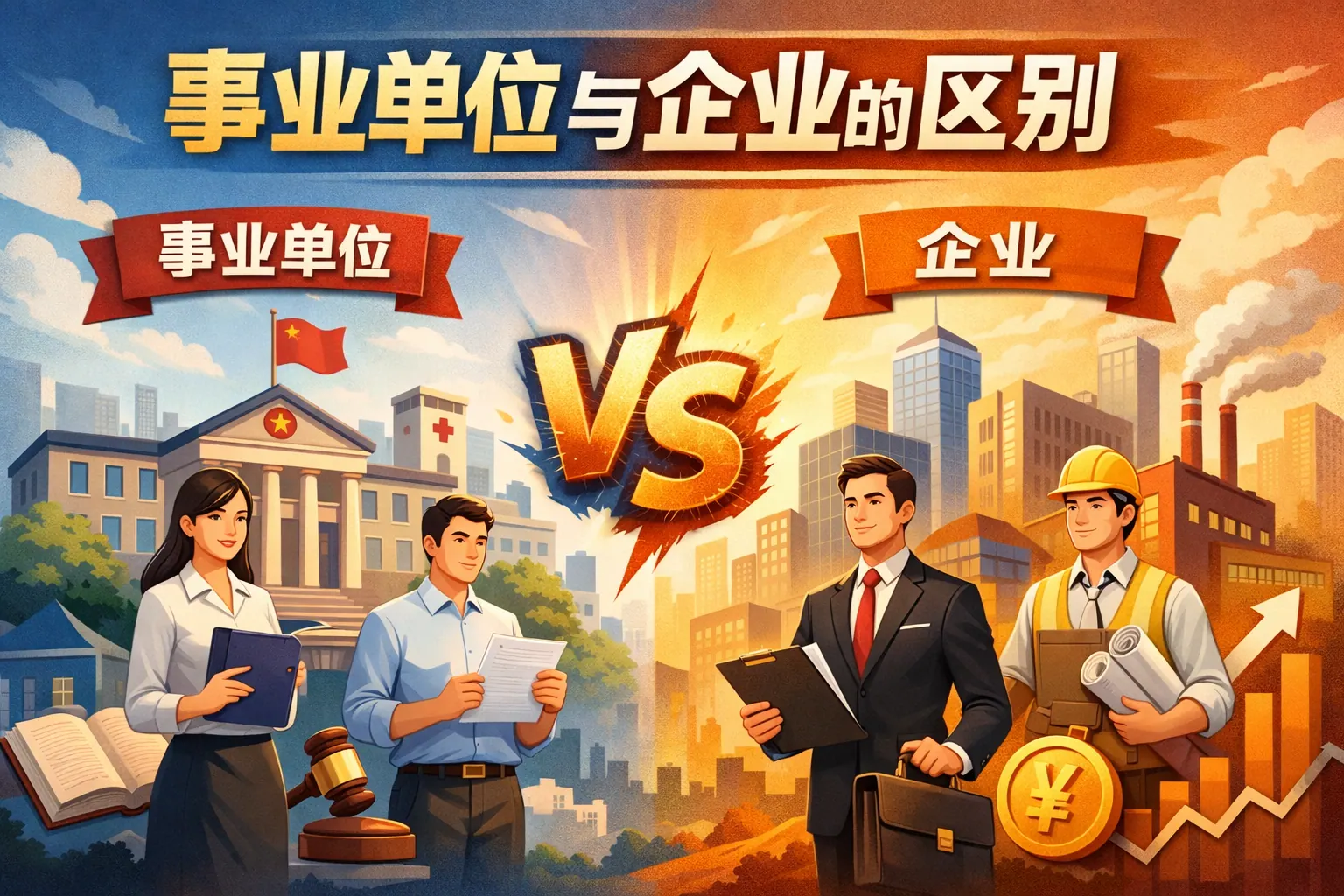 事业单位企业的区别