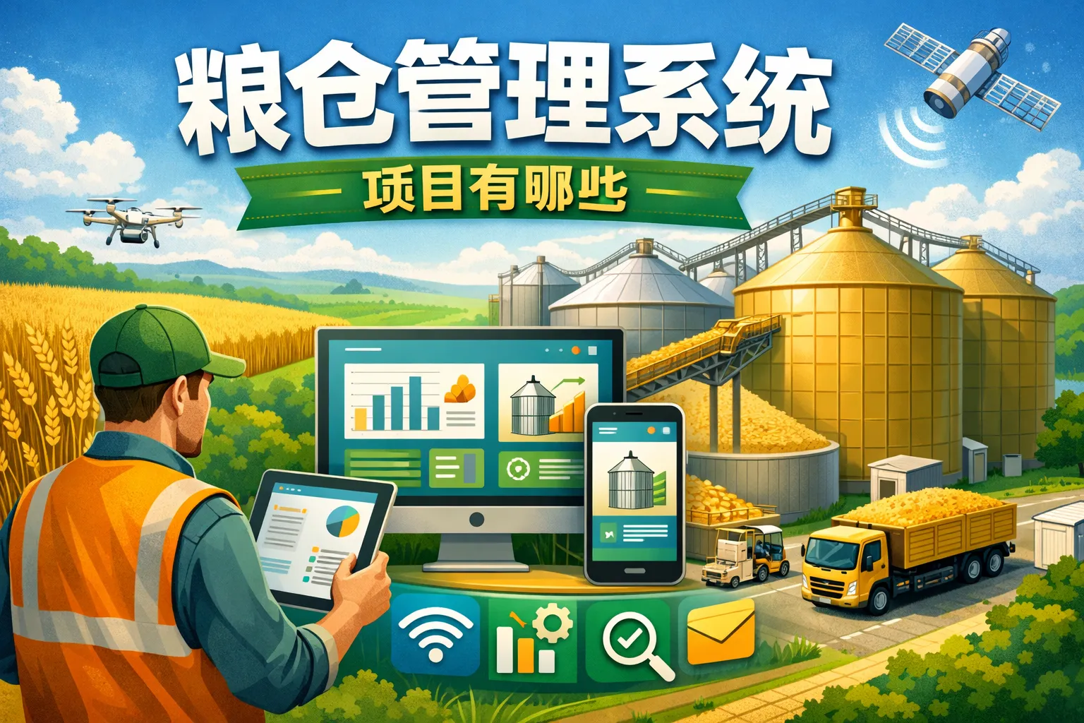 粮仓管理系统项目有哪些