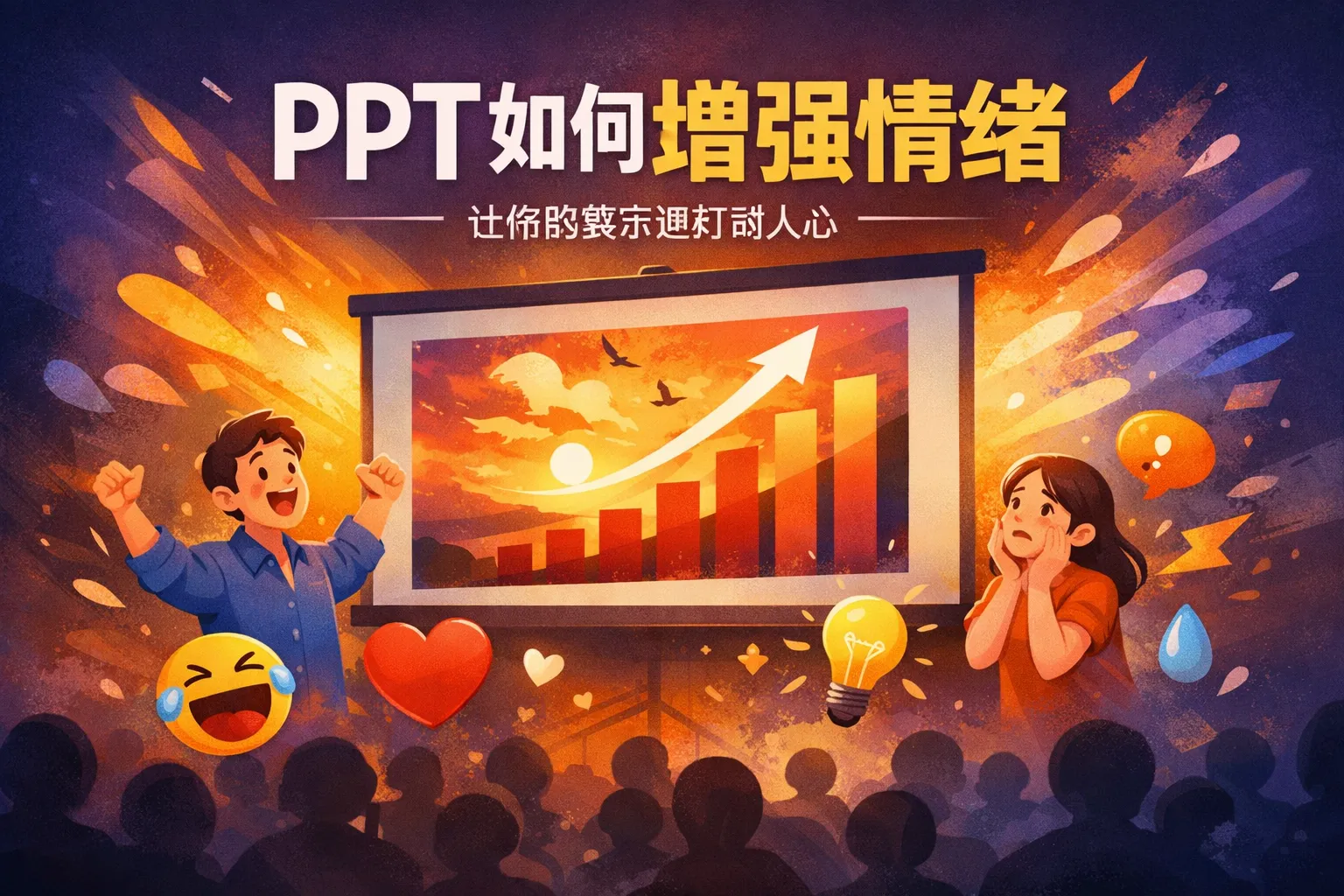 ppt如何增强情绪