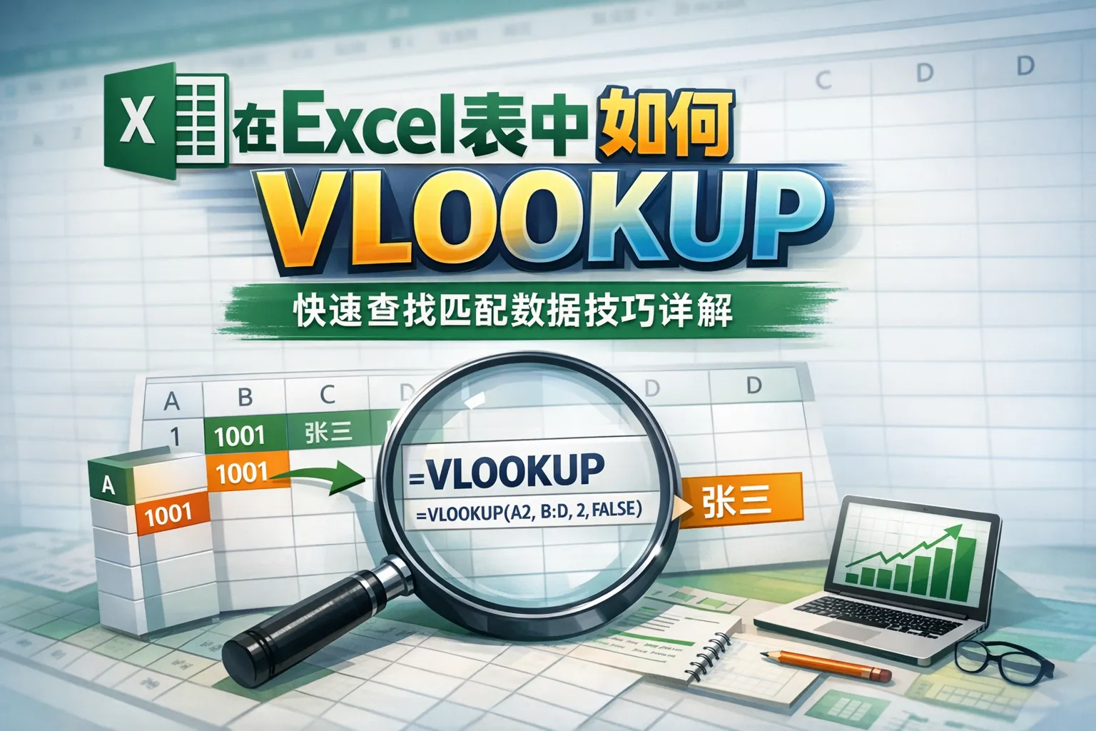 在excel表中如何VLOOK