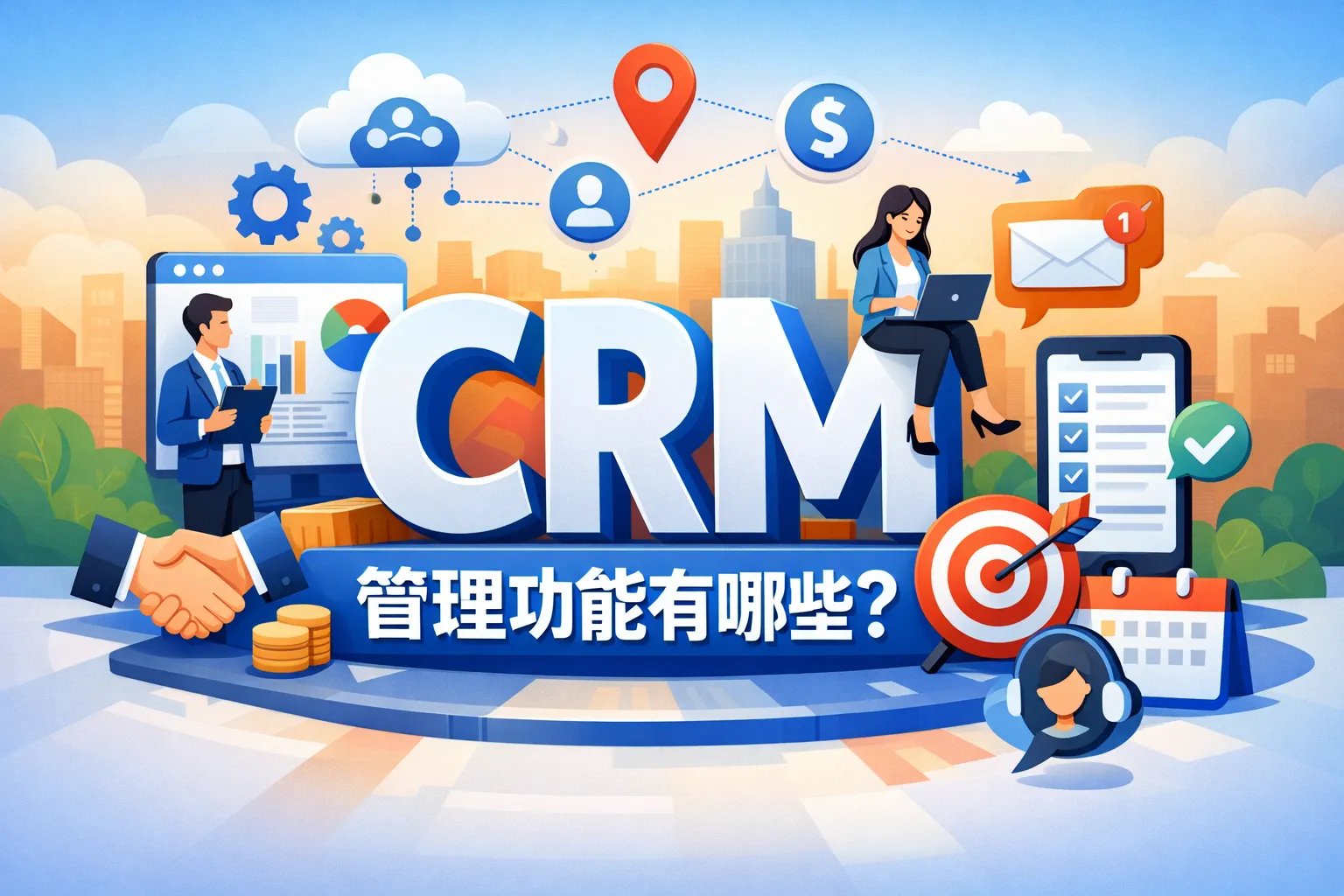 crm管理功能有哪些