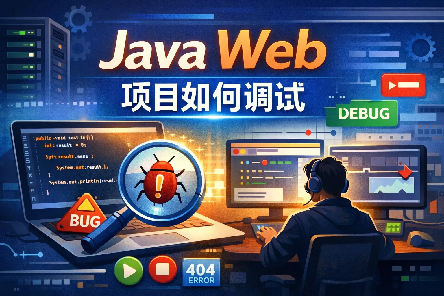 java web项目如何调试