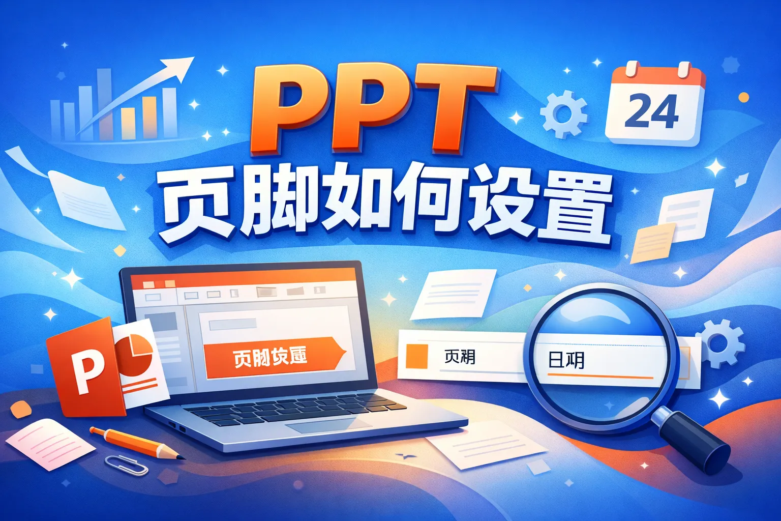 ppt页脚如何设置