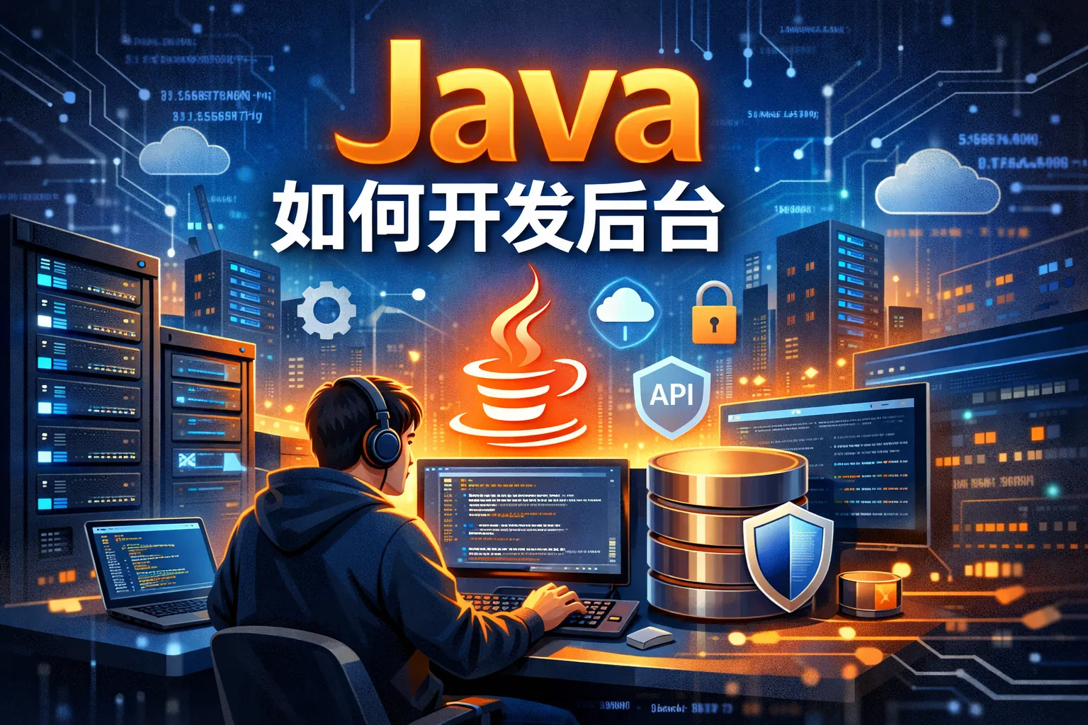 java如何开发后台
