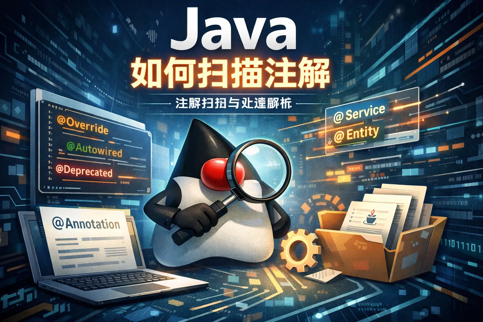 java 如何扫描注解