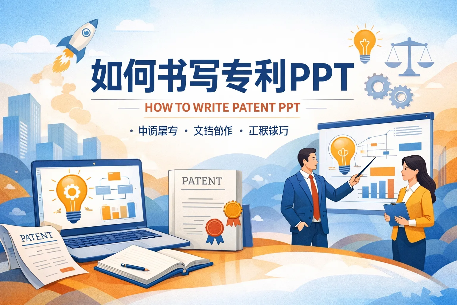如何书写专利ppt