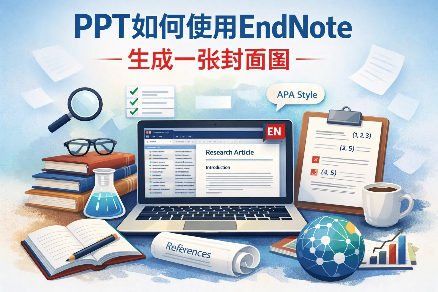 ppt如何使用endnote