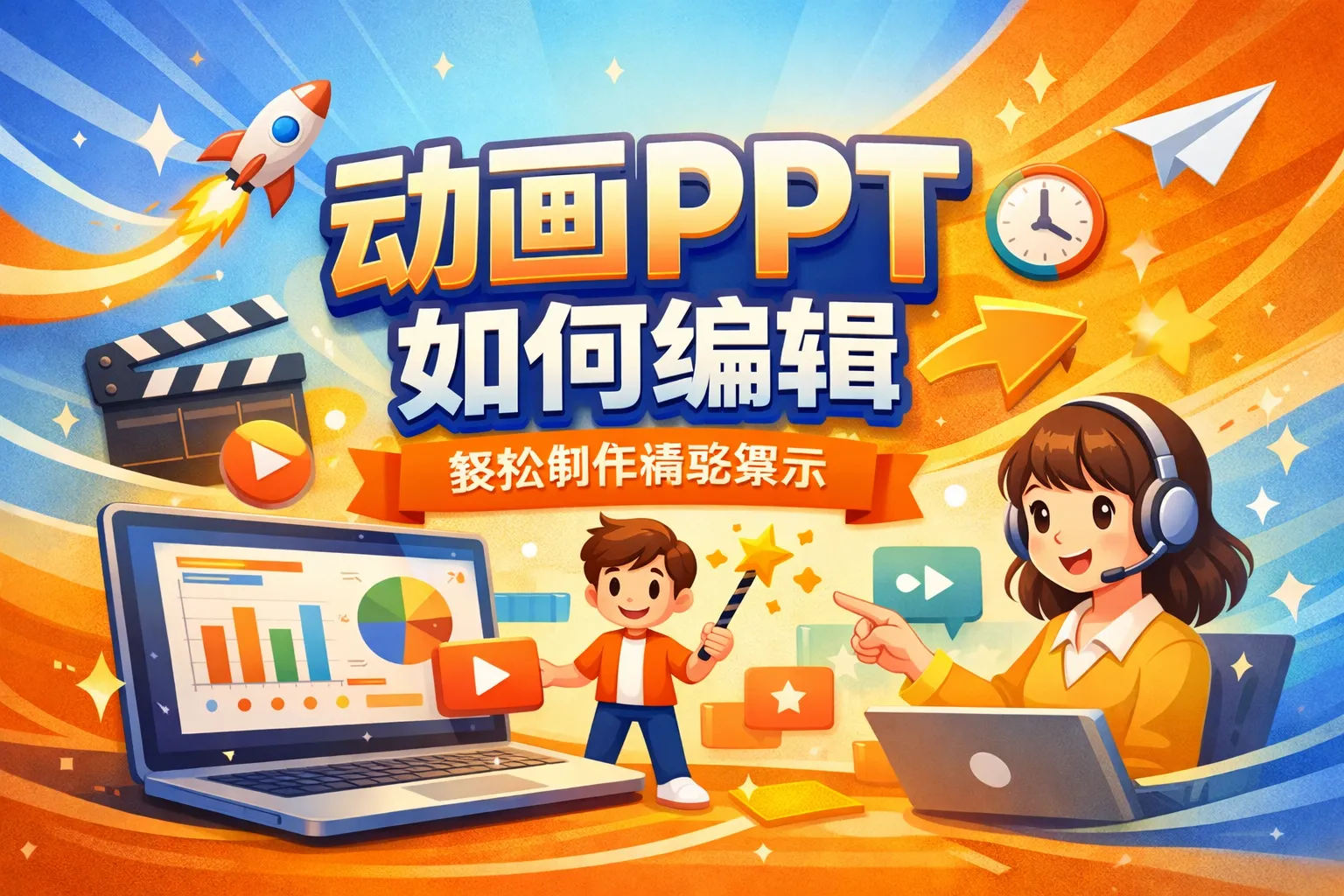 动画ppt如何编辑