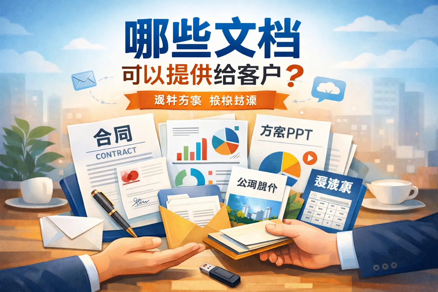 哪些文档可以提供给客户