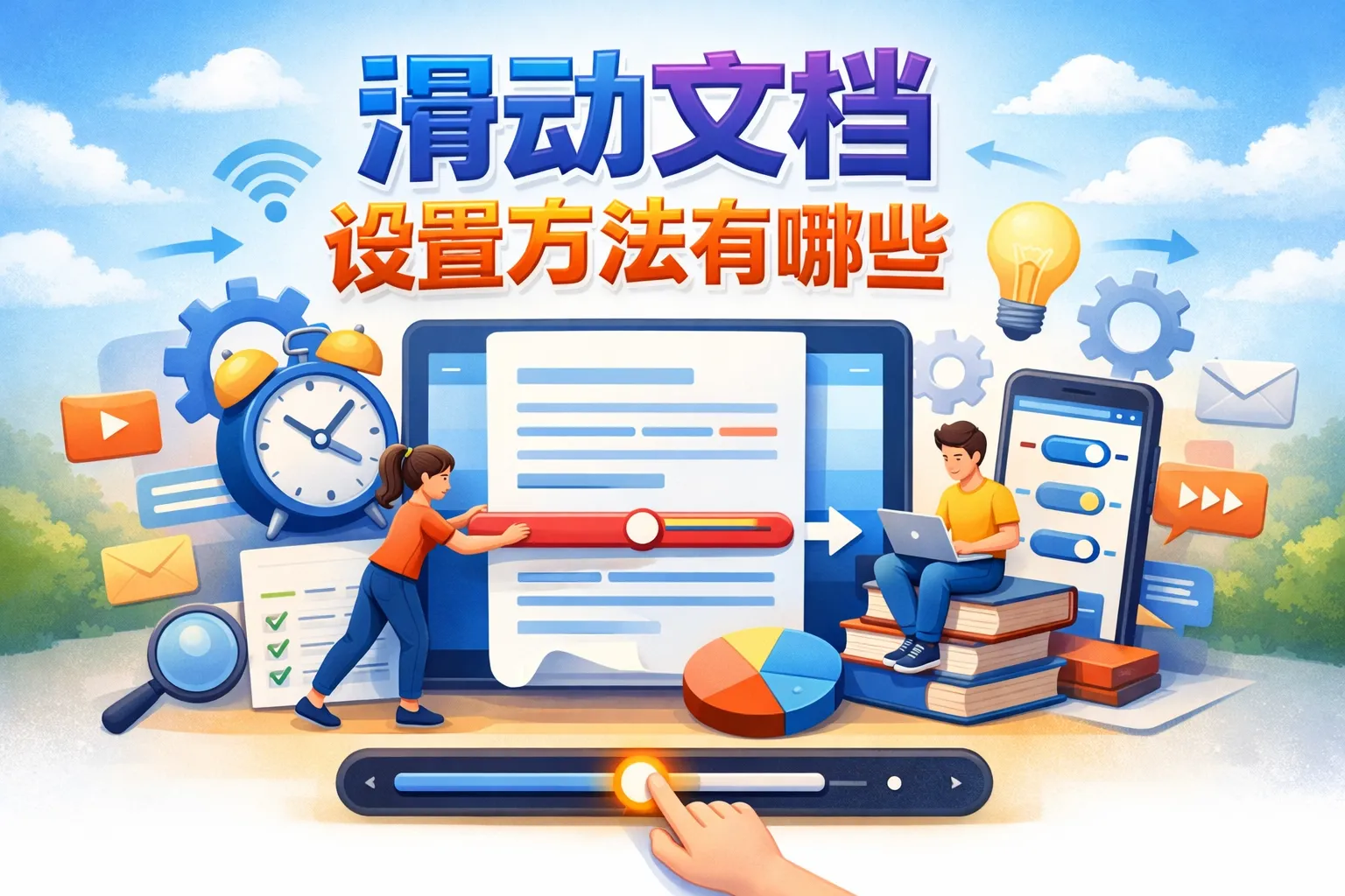 滑动文档设置方法有哪些