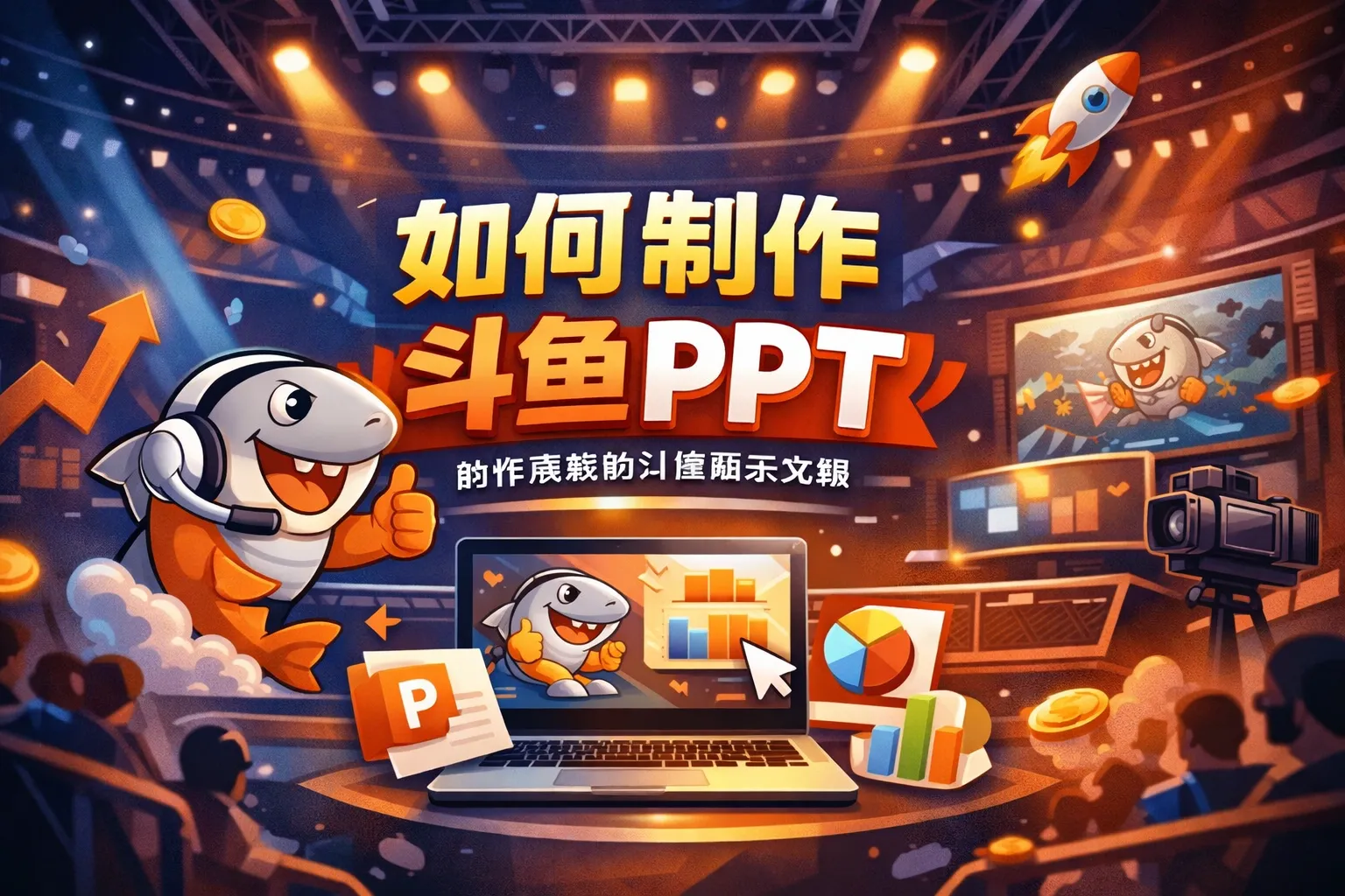 如何制作斗鱼ppt