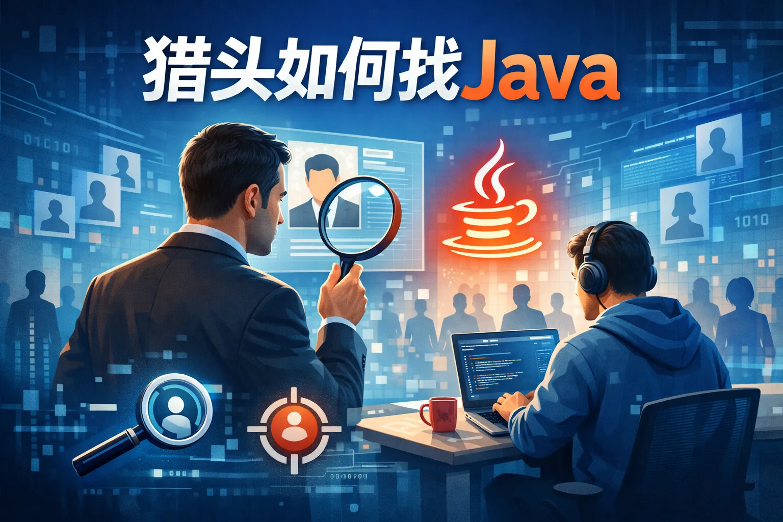 猎头如何找java