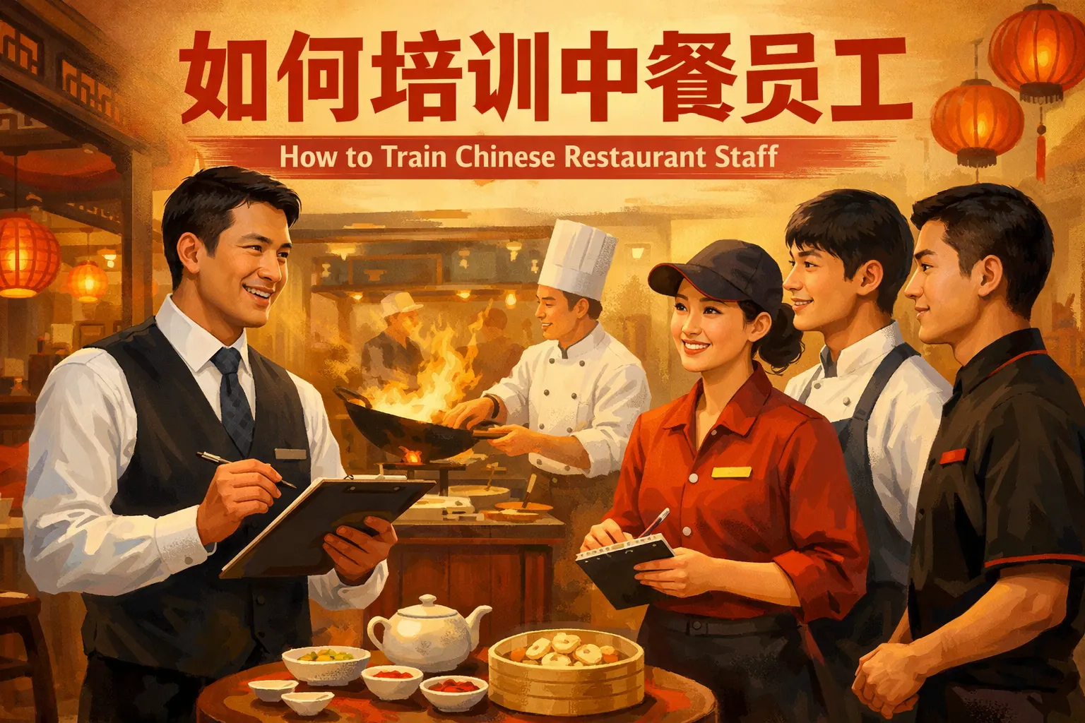 如何培训中餐员工