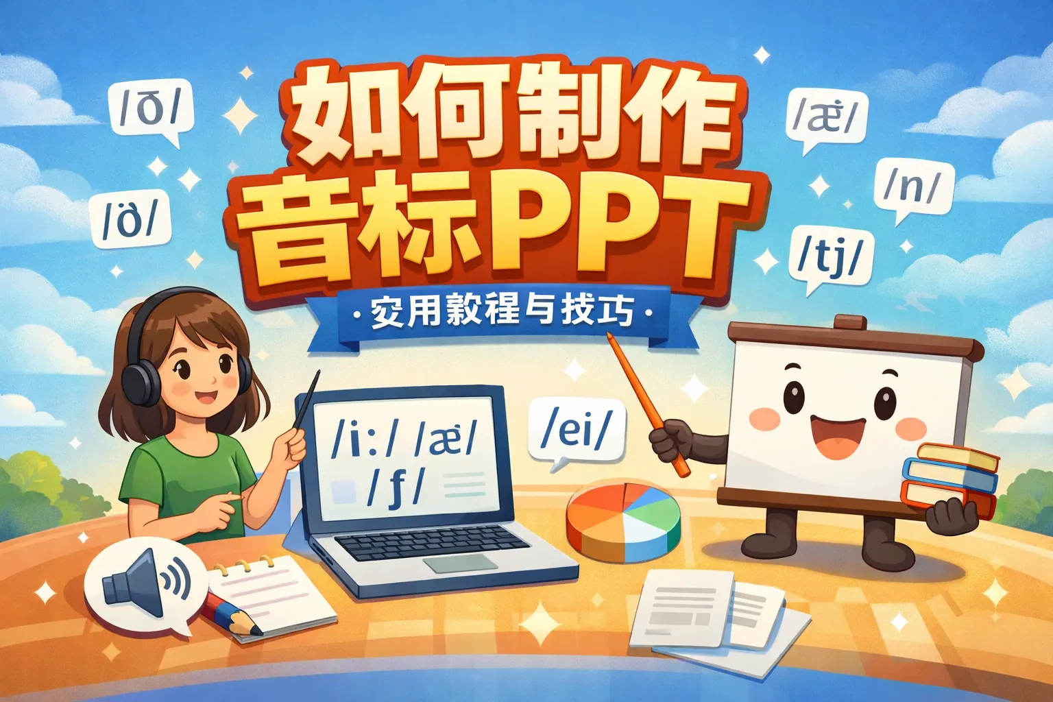 如何制作音标PPT