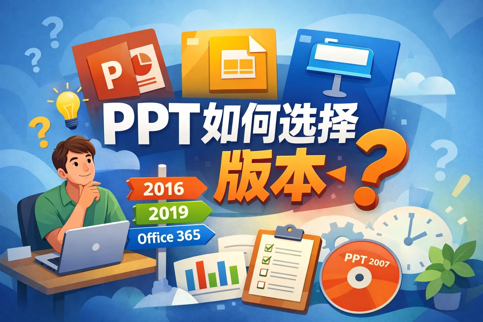 ppt如何选择版本