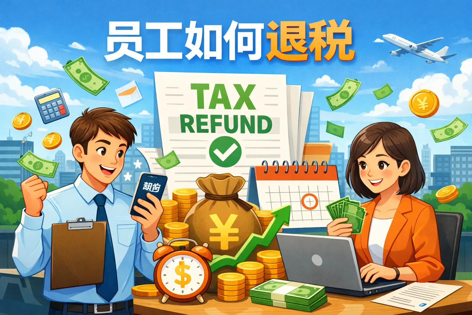 员工如何退税