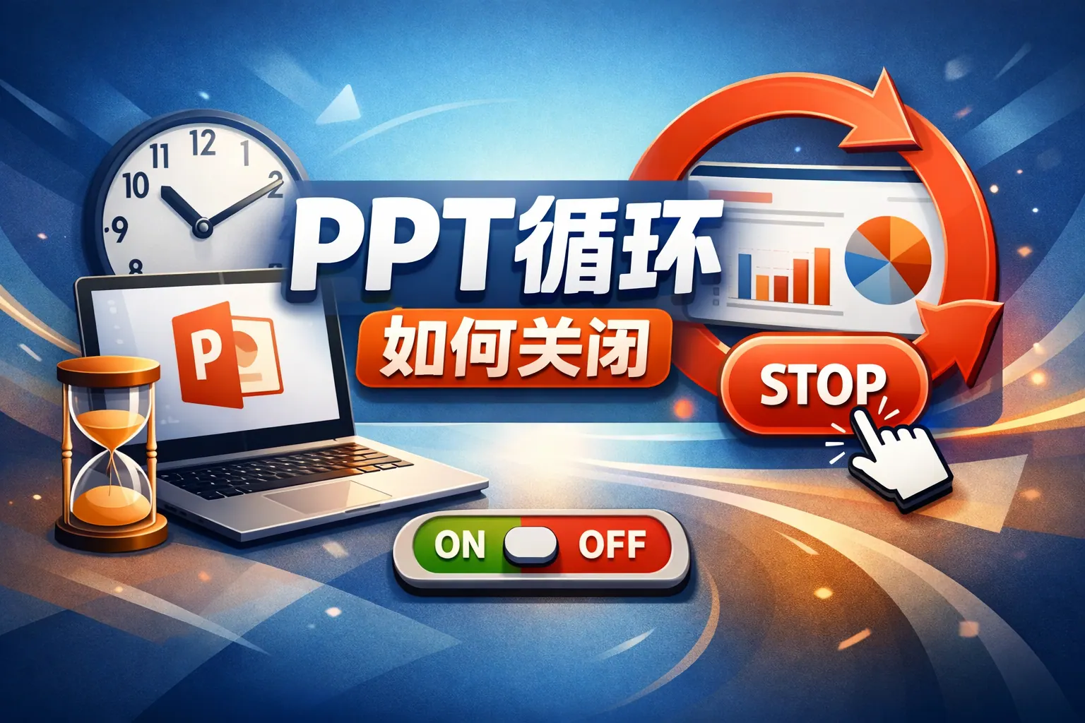 ppt循环如何关闭