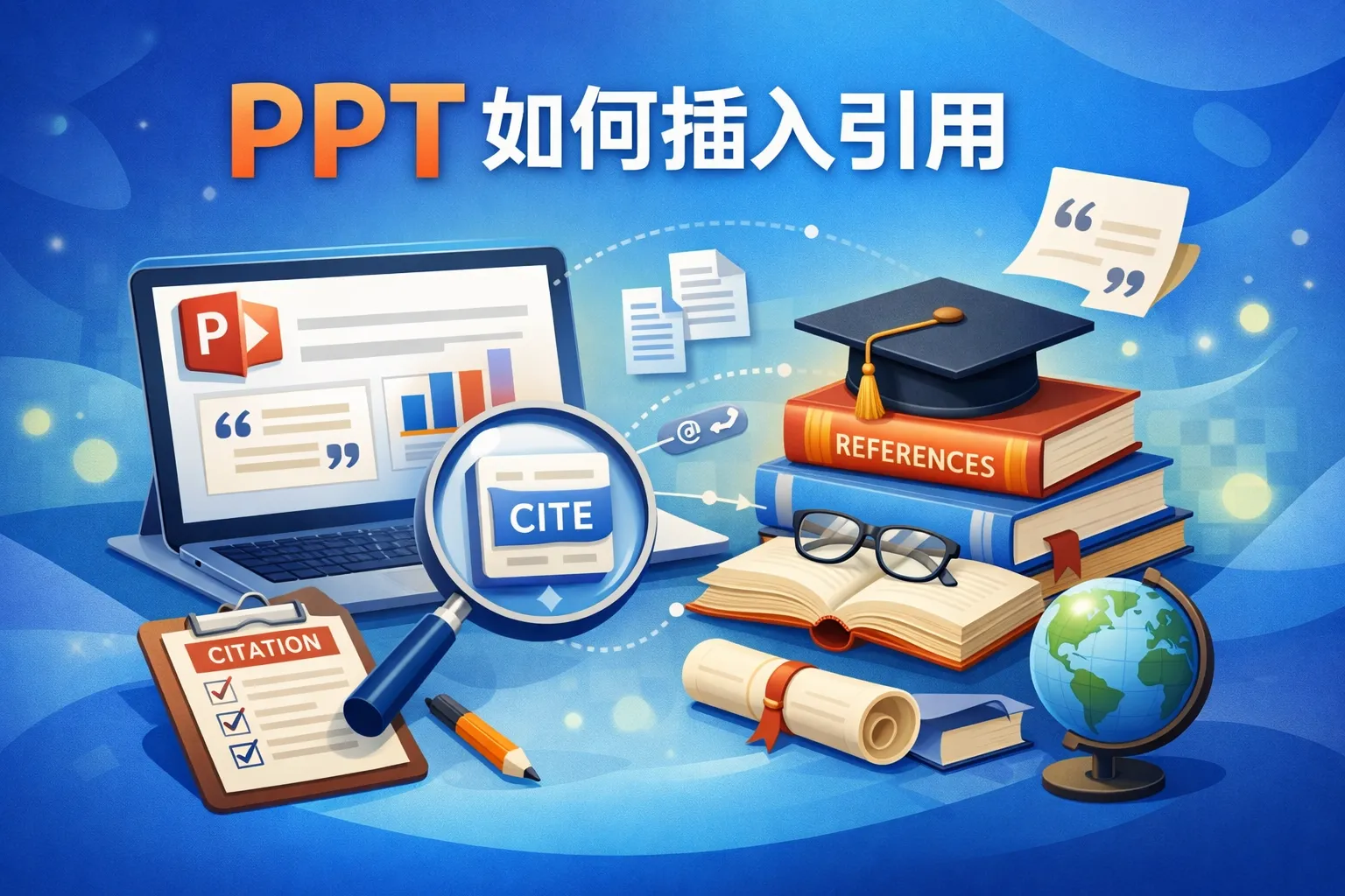ppt如何插入引用