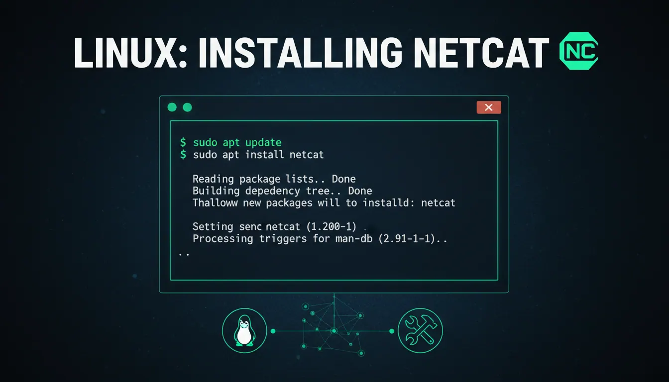 linux 如何安装netcat