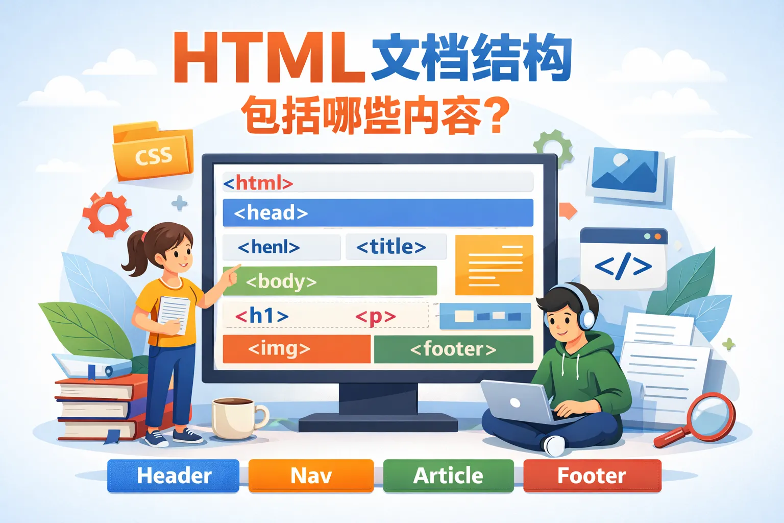 html文档结构包括哪些内容