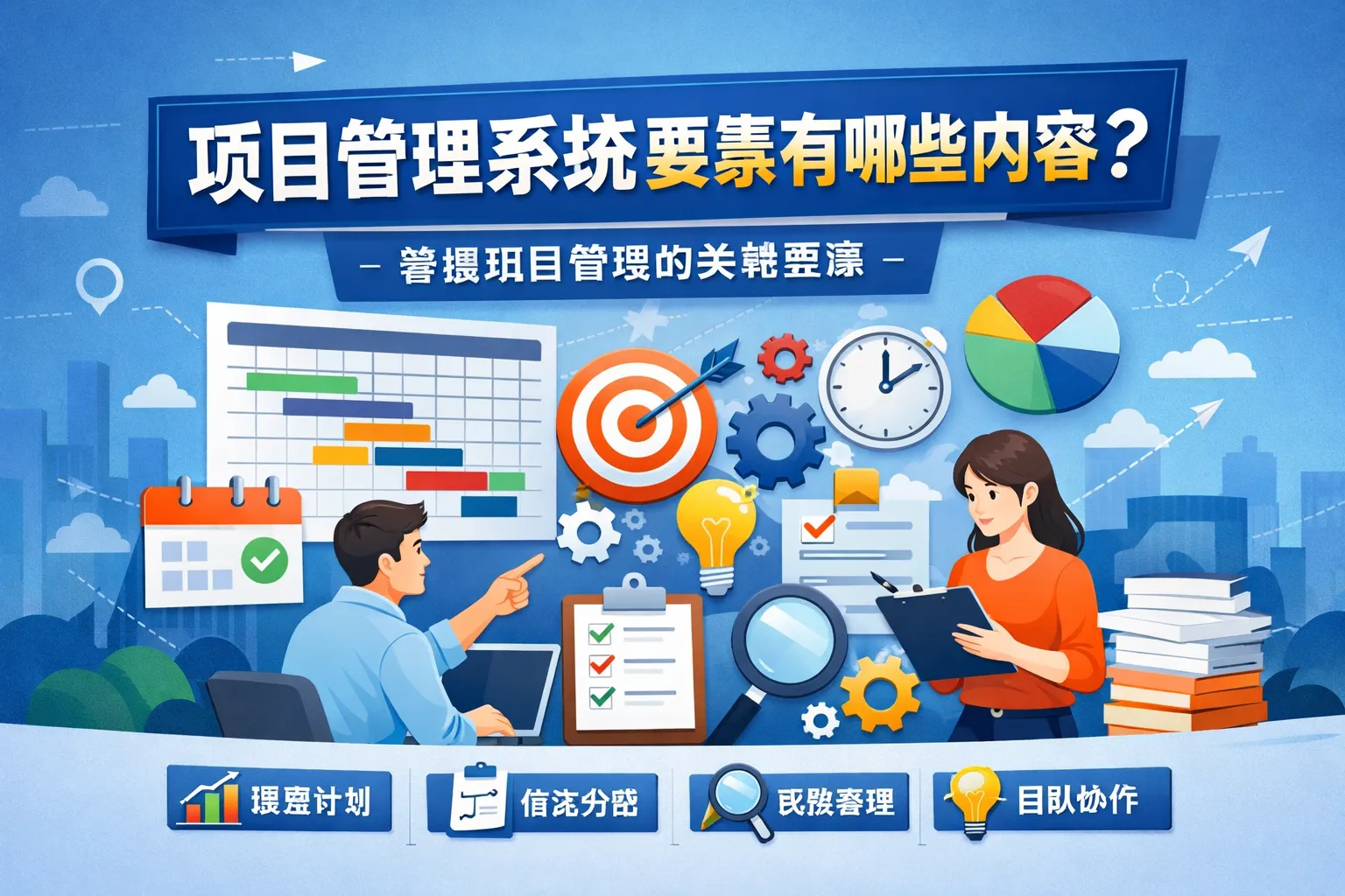 项目管理系统要素有哪些内容