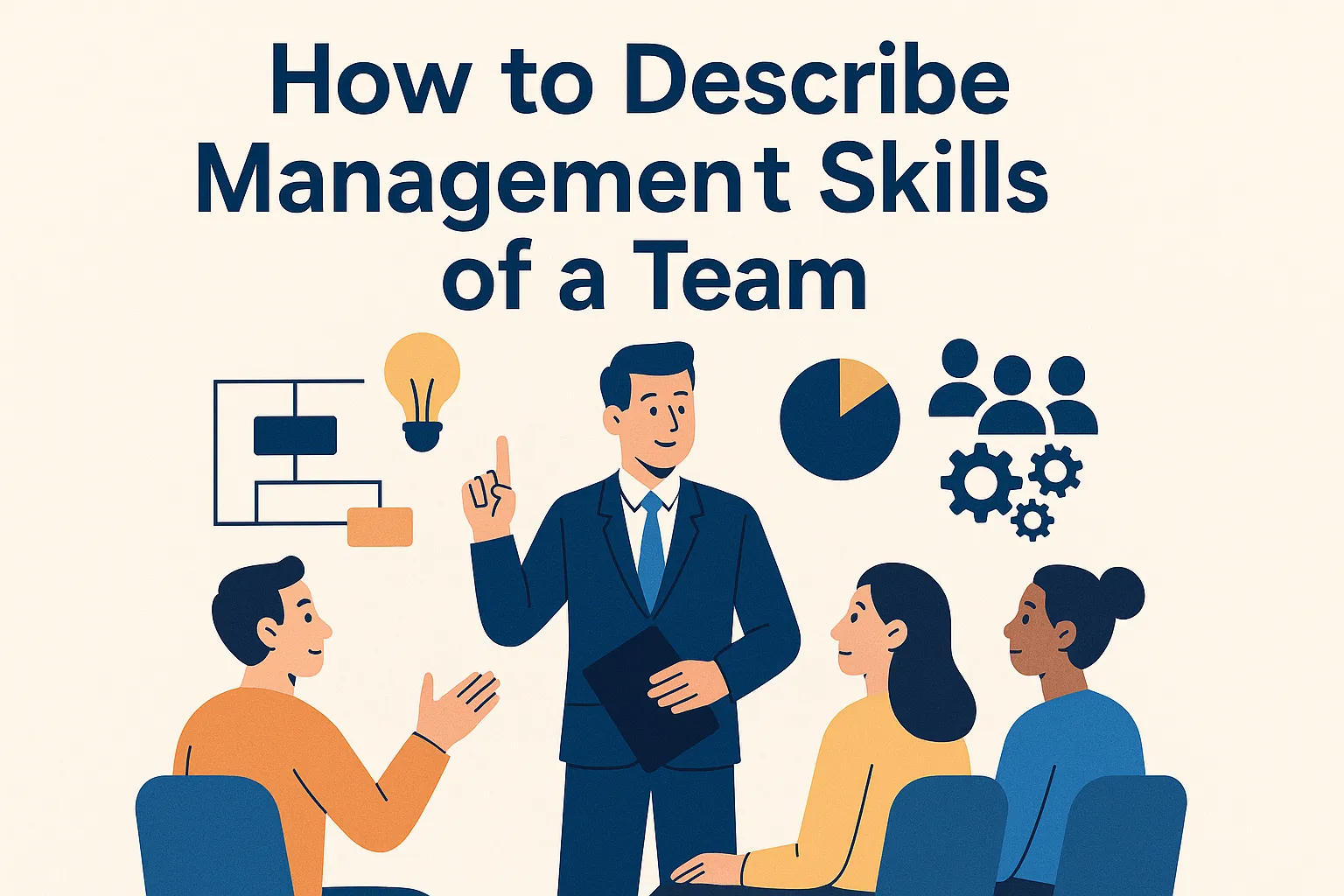 如何描述团队的管理能力