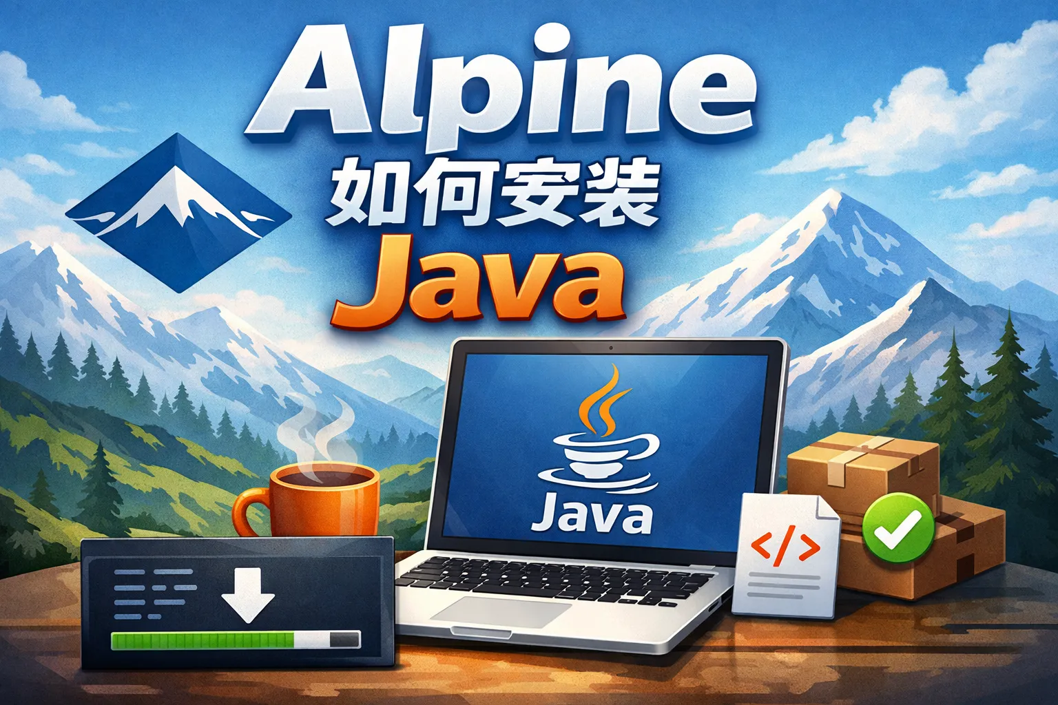 Alpine如何安装java