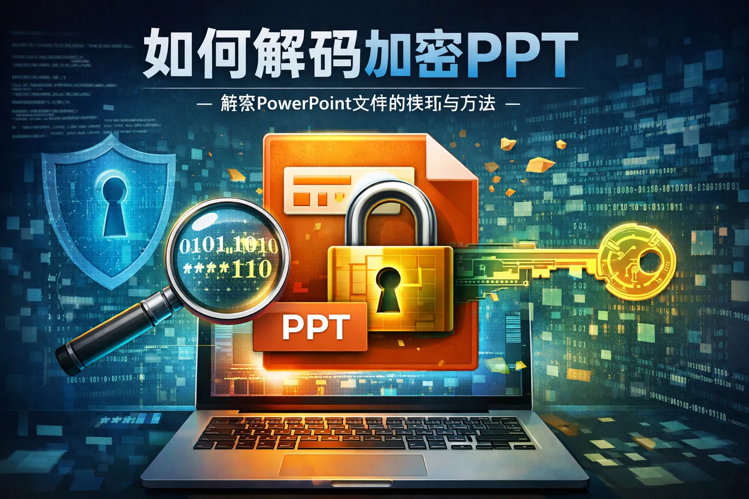 如何解码加密ppt