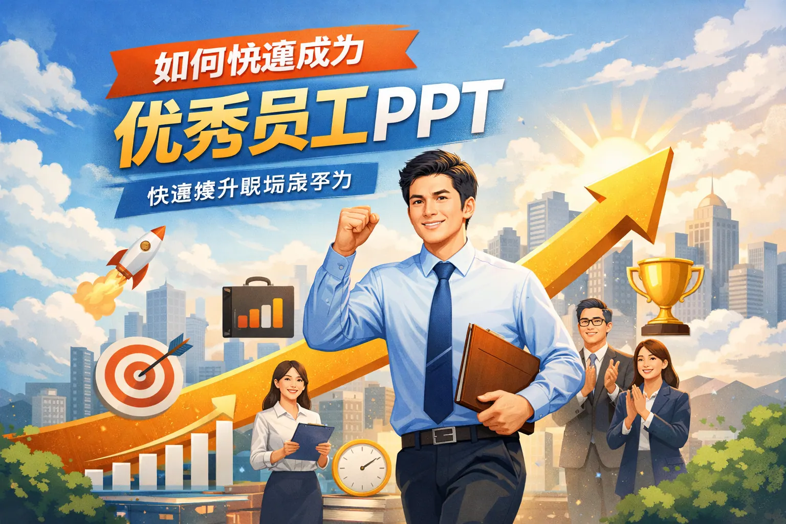 如何快速成为优秀员工ppt
