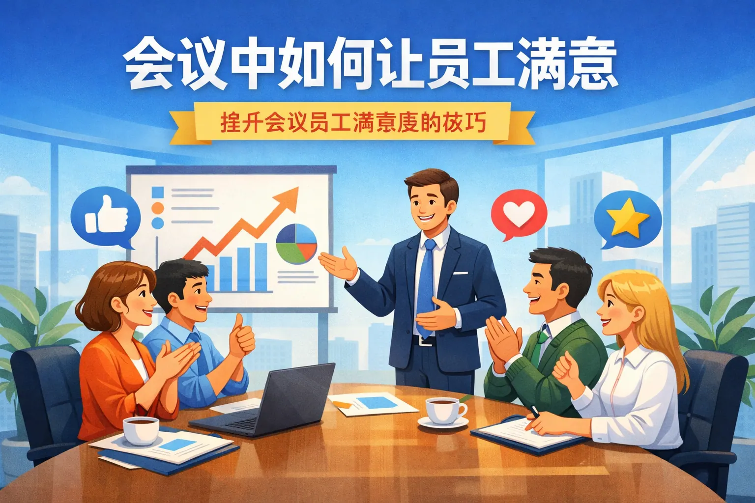 会议中如何让员工满意