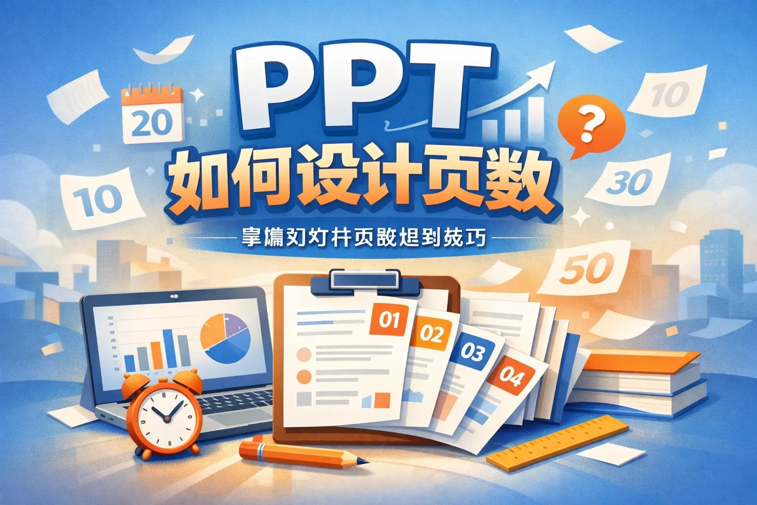 ppt如何设计页数
