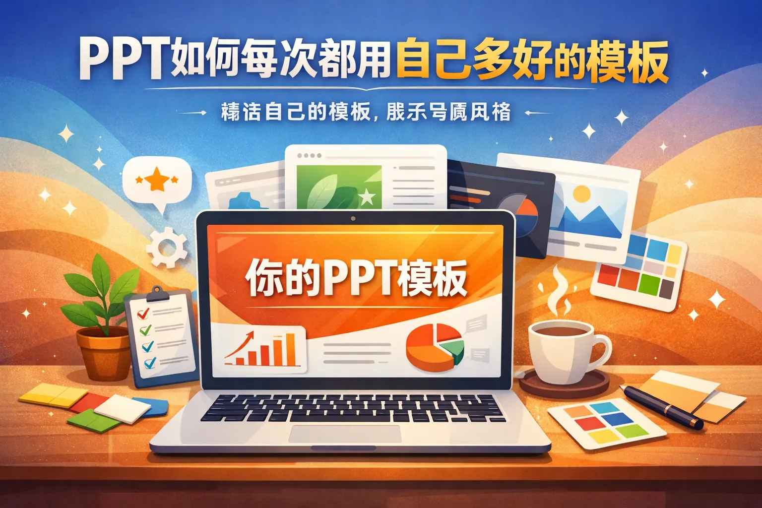 ppt如何每次都用自己多好的模板