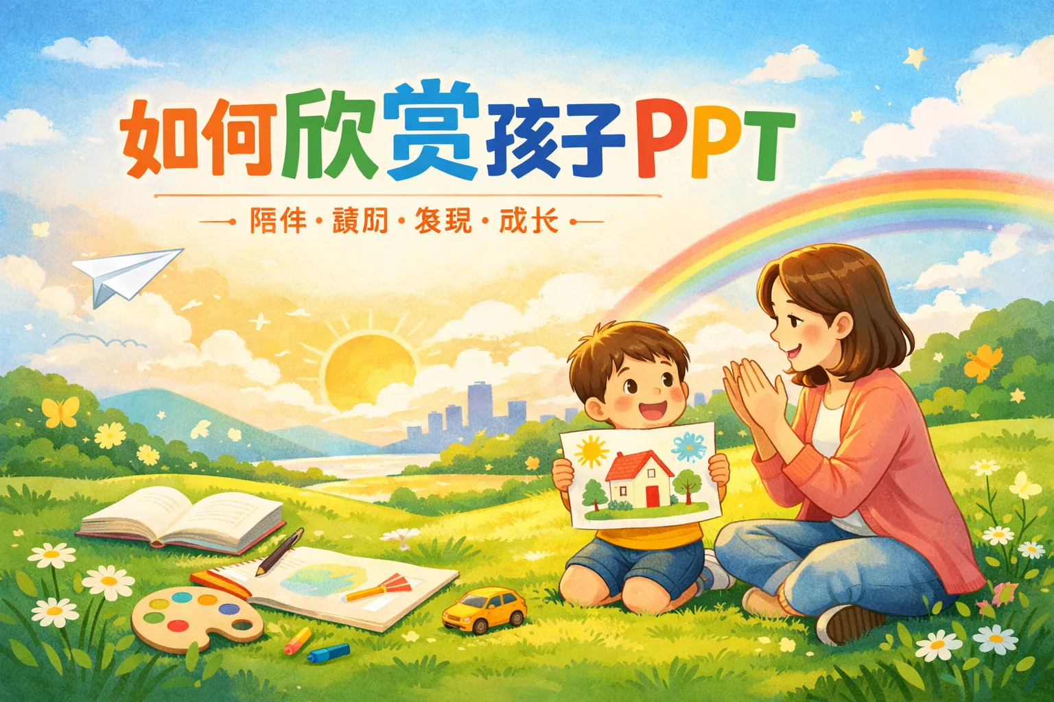如何欣赏孩子ppt
