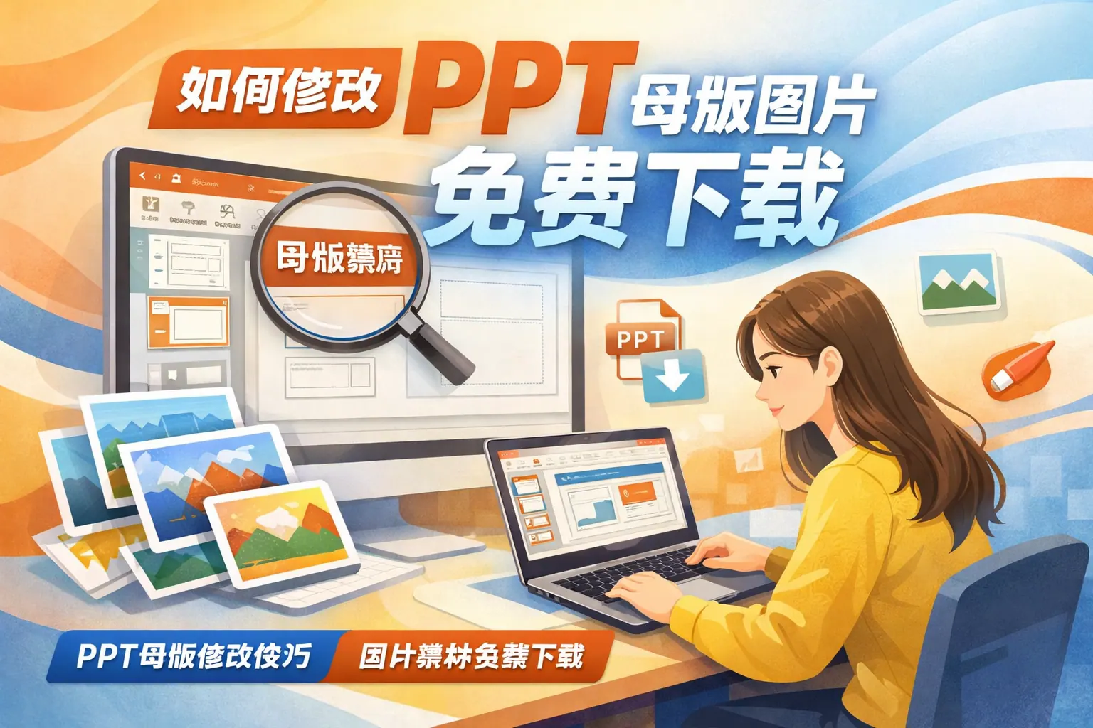 如何修改ppt母版图片免费下载